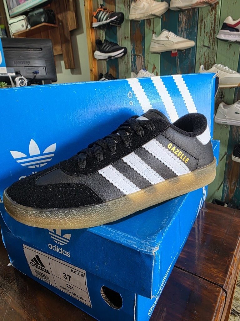 Adidas Gazelle Negra, foto 1