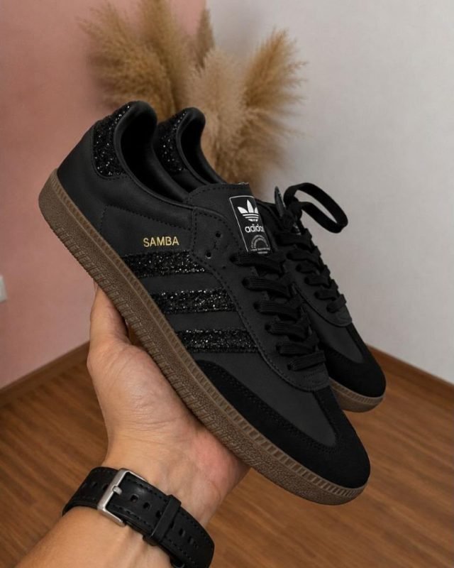 Adidas Samba Negras Strass