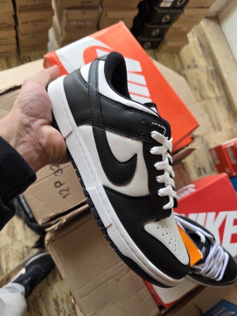 Nike Dunk Low Blanco y Negro, foto 1