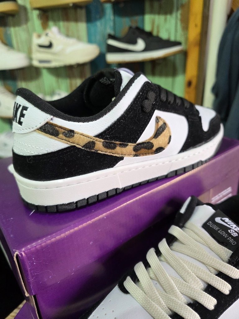 Nike SB Negras y Blancas Animal Print, foto 3