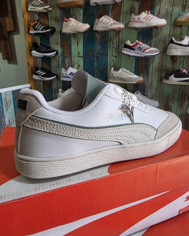 Puma Classic Verde/Blanca